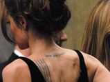 Jolie Inscribes A New Tattoo For Brad!