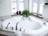 Corner Bathtub Benefits For A Small Bathroom
