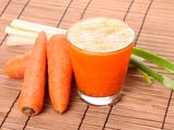 Carrot Juice Recipe With Orange/Pomegranate