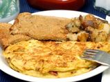 Cheese Omelette & Hash Browns: Sunday Breakfast Recipe