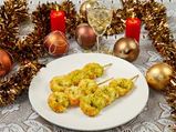 Lemon Garlic Shrimp Kebabs For Christmas 