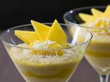 Mango Custard: Summer Dessert!