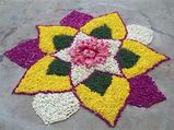 Rangoli Designs & Ideas For Ugadi Decoration