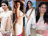4 Ways To Drape A White Saree! 