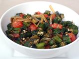 Bhindi Bhaji: Fried Okra In Indian Style
