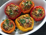 Prawn Stuffed Bell Peppers: Sunday Special