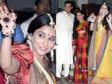 Vidya Dresses Bong At Her Sangeet