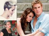 Miley Cyrus Reappears With Blue Hair!