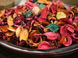 Aromatic Potpourri With Dried Flowers