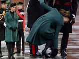Kate Middleton In Same Coat At St. Patrick's Day