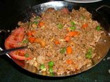Chicken Schezwan Rice: Red Hot Treat