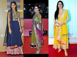 Hairstyles To Try With Anarkali Dresses 