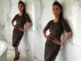 Shruti Haasan In Sheer Arpan Vohra Dress