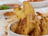 Sunday Special: Crispy Herb & Garlic Potato Wedges