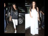 Alia Bhatt in Zara n Katrina In Bershka