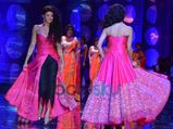 IBFW'13: Jacqueline Fernandez In Fusion Gown