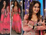Madhuri Dixit Looks Vibrant In Manish Malhotra
