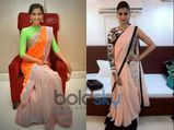 Sonam Kapoor In Two New Designer Sarees
