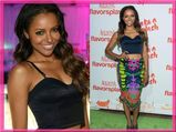 Kat Graham In Manish Arora Skirt