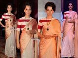 Kangna Ranaut Wows In Sabyasachi Saree