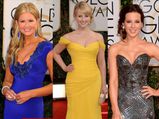 Daring Dresses & Necklines At The 2014 Golden Globes
