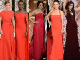 Red Gowns: Golden Globes 2014 Red Carpet