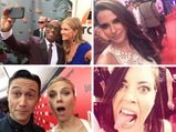Celebrity Selfies On The Red Carpet