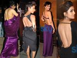 Bollywood Celebrities Wearing Open Back Dresses
