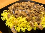 Mushroom Pepper Rice Recipe