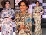 Sonam Kapoor In Anamika Khanna Saree