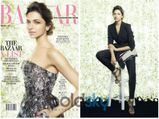 Deepika Padukone Glitters On Harper’s Bazaar Magazine