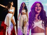 Angelic Selena Gomez At BorderFest Concert