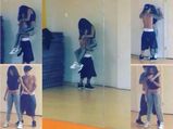 Justin & Selena's PDA On Dirty Dancing