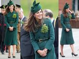 Kate Not Pregnant, Attends St. Patrick's Day