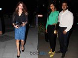 Shilpa Shetty Shows Tummy On A Date Night