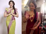 Sonakshi Flaunts Her Curves In MapxencaRS Sarees
