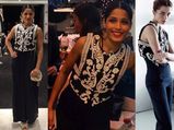 Stylish Freida Pinto At H & M Munich Store Launch