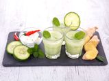 Healthy Ginger Cucumber Juice Recipe