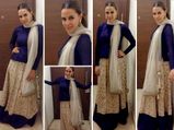 Neha Dhupia Stuns In Payal Singhal Lehenga