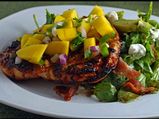 Barbecued Chicken With Mango Salsa