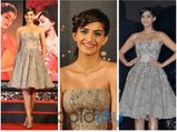 Sonam Kapoor At L'oreal Event In Elie Saab