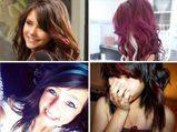 10 Bright Hair Streaks For Brunettes