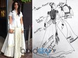 Cannes 2014: Mallika In White Lehenga
