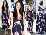 Ditto: Kalki Koechlin & Vanessa Hudgens Floral Dress