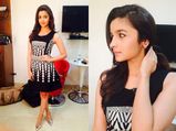 Alia Bhatt In Kenneth Cole Short Dress