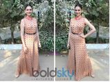 Aditi Rao Hydari In Floral Jumpsuit At Event