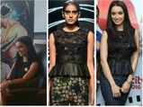 Shraddha Kapoor In Black See Through Top