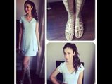 Alia Bhatt In Topshop Mini Dress