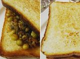 Bread Masala Peas Recipe For Breakfast