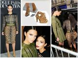 Kim Kardashian's Gothic Look In Balmain